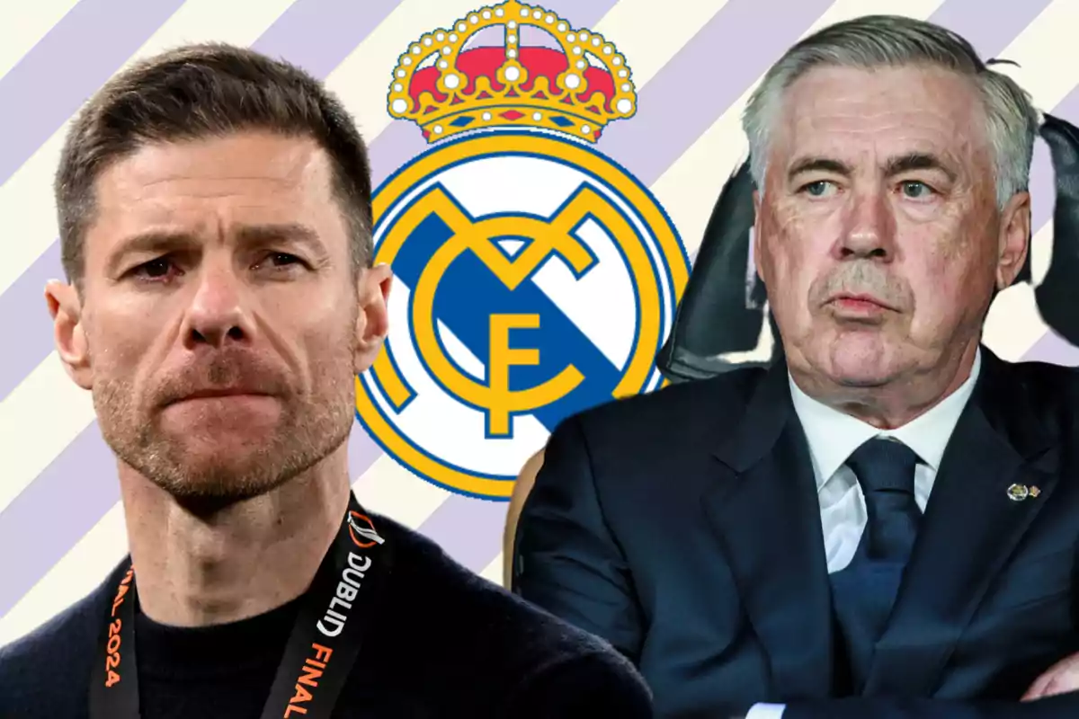 carlo ancelotti dan xabi alonso