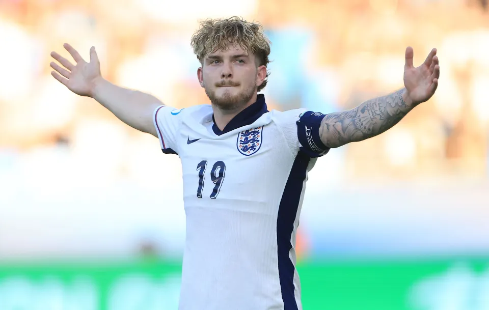 Perjalanan Harvey Elliott England Euro u21